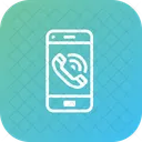 Appel mobile  Icône