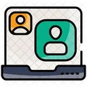 Appel Video Icône