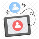 Communication Appel Video Relation Icône
