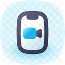Appel Video Icône