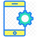 Appel Reglage Du Telephone Reglage Du Mobile Icône