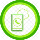 Appels Bases Sur Le Cloud Centre Dinformation Telephonie Icône