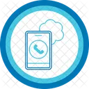 Appels Bases Sur Le Cloud Centre Dinformation Telephonie Icône