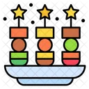 Appetizer Meal Cracker Icon