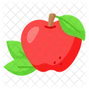 Green Apple Food Icône