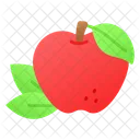 Green Apple Food Icône