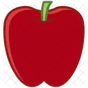 Apple Fruit Fit Icon