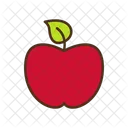 Apple Fruit Healthy Food Icon