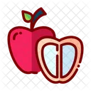 Apple Fruit Apple Farming Icon