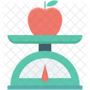 Apple Food Scale Icon