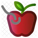 Apple Caterpillar Spring Icon