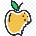Apple With Bite Icon