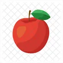 Apple Red Apple Back To School Icon