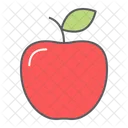 Apple Fruit Health Icon