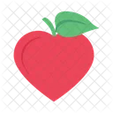 Apple Heart Love Icon