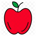 Apple Diet Natural Food Icon