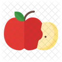 Apple Organic Vegetarian Icon