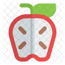 Apple Fruit Vitamin Icon