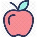Wellness Apple Fruit Icon