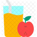 Apple Juice Fruity Icon