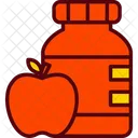 Apple Biohacking Drink Icon