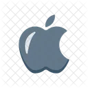 Apple Fruit Bite Icon