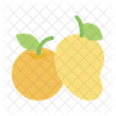 Apple Fruits Mango Icon
