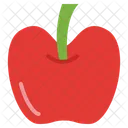 Apple Fruit Leaf Icon