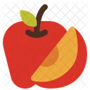 Apple Slice Fruit Icon