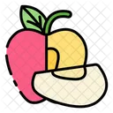Apple Fruit Vegan Icon