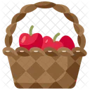 Apple Basket Basket Apple Icon