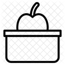 Apple Basket Icon