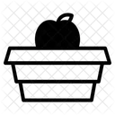 Apple Basket Icon