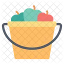 Apple Bucket  Icon