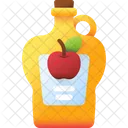 Apple Cider Vinegar Bottle Cider Icon