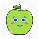 사과 이모티콘  아이콘