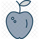 Apple Fruit Food Healthy Icon