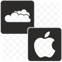 Apple, Icloud  Symbol