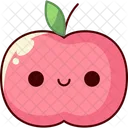 Cute Apple Food Icon