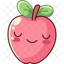 Cute Apple Food Icon