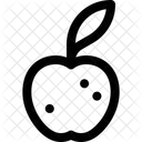 Apple Fruit Orchard Icon