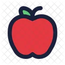 Apple Fruit Organic Icon