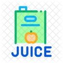 Juice Product Package Icon