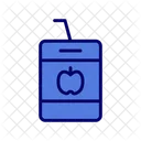 Apple Juice Apple Box Icon