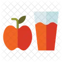 Apple Juice Diet Healthy Icon