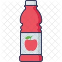 Apple Juice Bottle Apple Juice Fresh Icon