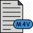 Apple Mp Video File  Icon
