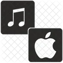 Apple, Music  Icon