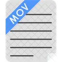Apple Quicktime Movie File  Icon