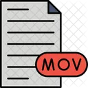 Apple Quicktime Movie File  Icon